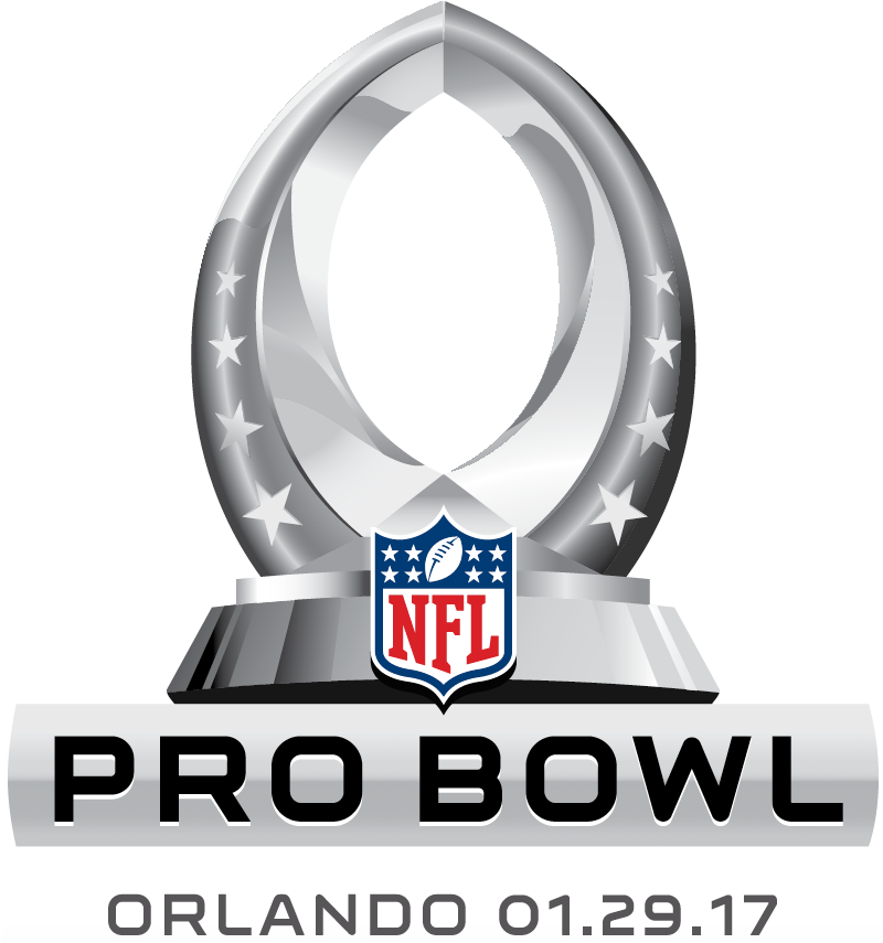 Pro Bowl 2017 Primary Logo t shirt iron on transfers